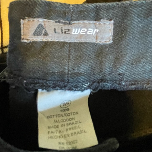 Liz Claiborne Black Pants - Picture 3 of 3